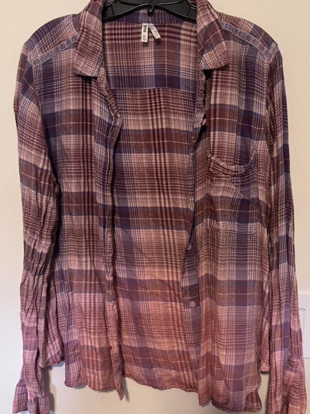 Pink/Purple Flannel - Picture 2 of 4